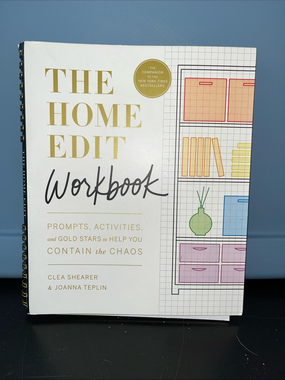 The Home Edit Workbook - White with Multicolored Accents